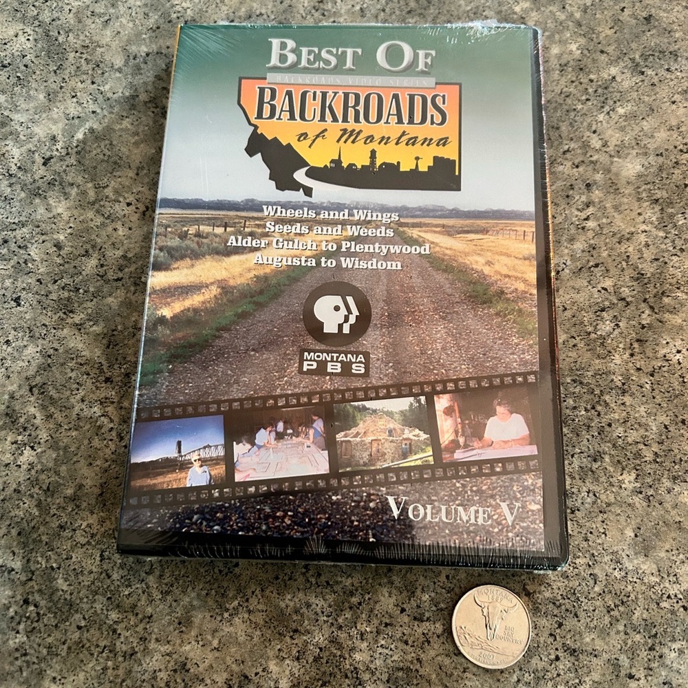 🎥 Best of Backroads of Montana Vol. 5 DVD [Montana PBS], NWT